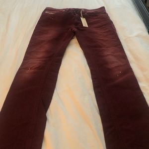 Maroon/Red Jeans (Diesel)